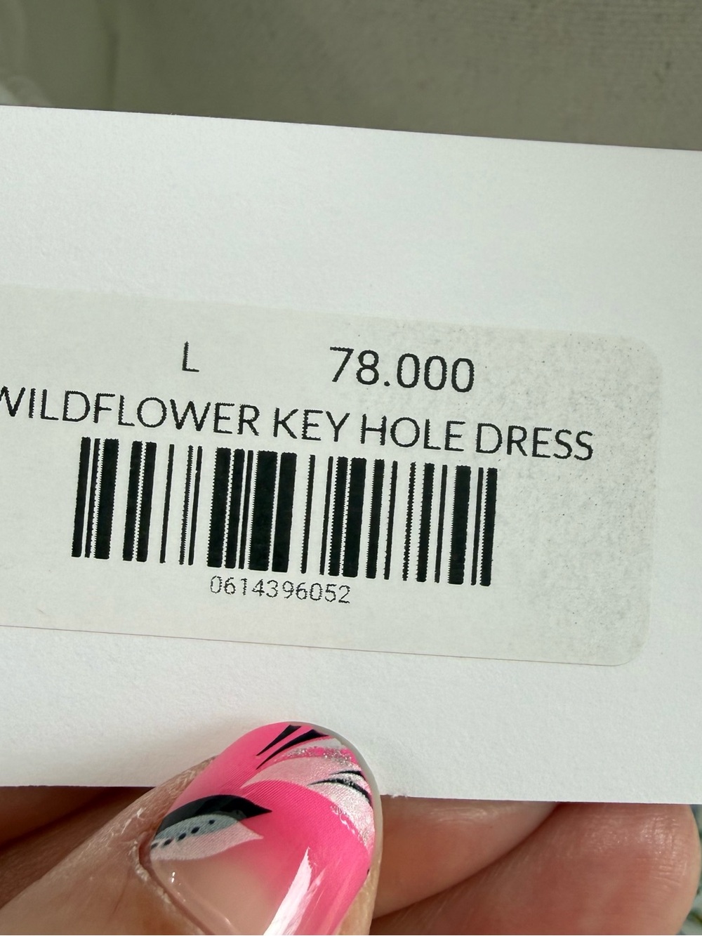 NWT Mable Wildflower key hole tiered ruffle dress szL - Picture 13 of 16